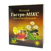 ФІТОЧАЙ №12 "ГАСТРО-МІКС (ШЛУНКОВО-КИШКОВИЙ)" фільтр-пакет 1.5 г  №20