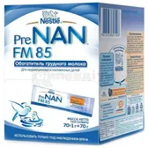 ГІПОАЛЕРГЕННИЙ ЗБАГАЧУВАЧ ГРУДНОГО МОЛОКА PreNAN FM 85 ДЛЯ ПІДТРИМКИ РОСТУ НЕДОНОШ. ДІТЕЙ І ДІТЕЙ З МАЛОЮ ВАГОЮ З НАРОДЖ стік 1 г  №70