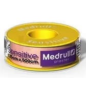 ЛЕЙКОПЛАСТИР МЕДИЧНИЙ В РУЛОНАХ MEDRULL "SENSITIVE" 1,25 см х 500 см  №1