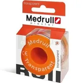 ЛЕЙКОПЛАСТИР МЕДИЧНИЙ В РУЛОНАХ MEDRULL "TRANSPARENT" 2,5 см х 500 см  №1