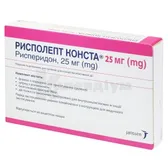 Рисполепт Конста® порошок д/п суспензії пролонгованної дії для в/м ін. 25 мг флакон розчинник 2 мл, пристрій д/п сусп., 2 голки для в/м ін.  №1