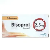 Бісопрол® таблетки 2,5 мг блістер  №30