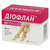 Діофлан® таблетки, вкриті плівковою оболонкою 500 мг блістер  №60