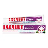 ЛАКАЛУТ БАЗІК (LACALUT BASIC) ЧОРНА СМОРОДИНА-ІМБИР ЗУБНА ПАСТА зубна паста 75 мл  №1