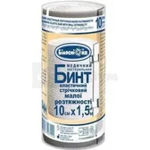 Бинт медичний еластичний стрічковий малої розтяжності 10 см х 1,5 м тм "Білосніжка"  №1