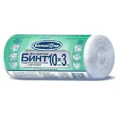 Бинт медичний еластичний стрічковий фіксуючий 10 см х 3 м тм "Білосніжка"  №1