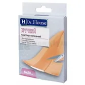 ПЛАСТИР МЕДИЧНИЙ БАКТЕРИЦИДНИЙ "H Dr. House" 6 см х 50 см на нетканній основі  №1