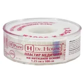 ПЛАСТИР МЕДИЧНИЙ "H Dr. House" 1,25 см х 500 см пластикова котушка на нетканній основі  №1