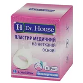 ПЛАСТИР МЕДИЧНИЙ "H Dr. House" 5 см х 500 см на нетканній основі  №1