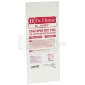 ПЛАСТИРНА ПОВ'ЯЗКА НА НЕТКАНІЙ ОСНОВІ H Pore "H Dr. House" СТЕРИЛЬНА 10 см х 25 см  №1