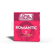 ПРЕЗЕРВАТИВИ ONE TOUCH В СИЛІКОНОВІЙ ЗМАЗЦІ З НАКОПИЧУВАЧЕМ romantic, з ароматиз. змазкою  №3