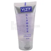 ГЕЛЬ-ЗМАЗКА VIZIT® GLAMOUR 50 мл полуничний  №1