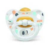 СОСКА-ПУСТУШКА NUK ОРТОДОНТАЛЬНА CLASSIC HAPPY KIDS ЛАТЕКСНА розмір 2  №1