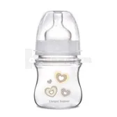 ПЛЯШКА З ШИРОКИМ ОТВОРОМ АНТИКОЛІКОВА "CANPOL BABIES" EasyStart 35/216 120 мл Newborn baby  №1