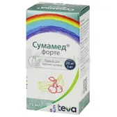 Сумамед® Форте порошок для оральної суспензії 600 мг флакон 15 мл з дозуючим шприцом  №1