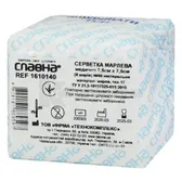 СЕРВЕТКА МАРЛЕВА МЕДИЧНА "СЛАВНА®" НЕСТЕРИЛЬНА 7,5 см х 7,5 см (8-шарів) тип 17  №50
