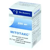Мітотакс® розчин  для ін'єкцій 250 мг флакон 41.7 мл  №1