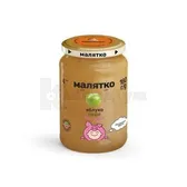 ПЮРЕ тм "МАЛЯТКО" ЯБЛУКО 180 г з 4 місяців  №1