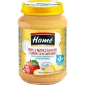 ПЮРЕ "ЯБЛУКО ТА БАНАН З СИРОМ" тм HAME 190 г  №1