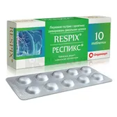 Респикс® таблетки, вкриті плівковою оболонкою блістер  №10