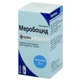 Меробоцид порошок для розчину для ін'єкцій 1000 мг флакон в пачці  №1