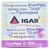 ПЛАСТИР МЕДИЧНИЙ RiverPlast торговой марки "IGAR" тип ПРОЗОРИЙ (на поліетиленовій основі) 5 см х 500 см  №1