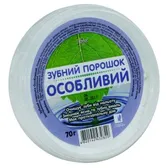 ЗУБНИЙ ПОРОШОК Особливий 70 г  №1
