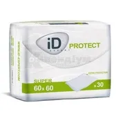 ПЕЛЮШКИ ГІГІЄНІЧНІ ID PROTECT super 60 x 60  №30