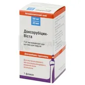Доксорубіцин-Віста концентрат для розчину для інфузій 50 мг флакон 25 мл  №1