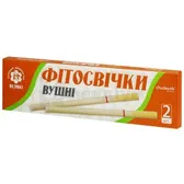 ПРИСТОСУВАННЯ ДЛЯ ТЕПЛОВОГО ВПЛИВУ НА ВУХА ФІТОСВІЧКА "ЧУДЄСНІК" велика  №2