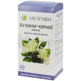 Бузини чорної квітки квітки 40 г пачка з внутрішн. пакетом  №1