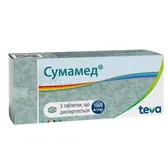Сумамед® таблетки, що диспергуються 1000 мг блістер  №3
