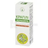 КРАПЛІ "ЖЕНЬШЕНЬ" 30 мл  №1