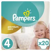 ПІДГУЗНИКИ ДИТЯЧІ PAMPERS PREMIUM CARE maxi (8-14 кг)  №20