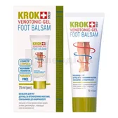 KROK MED VENOTONIC - GEL БАЛЬЗАМ ДЛЯ НІГ туба полімерна 75 мл  №1