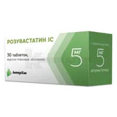 Розувастатин ІС таблетки, вкриті плівковою оболонкою 5 мг блістер  №30