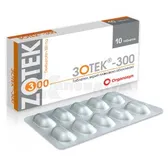 Зотек®-300 таблетки, вкриті плівковою оболонкою 300 мг блістер  №10