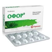 Офор таблетки, вкриті плівковою оболонкою блістер  №10