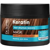 МАСКА ДЛЯ ТЬМЯНОГО І ЛАМКОГО ВОЛОССЯ "DR.SANTE KERATIN" 300 мл  №1