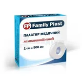 FAMILY PLAST ПЛАСТИР МЕДИЧНИЙ НА ТКАНИННІЙ ОСНОВІ 1 см х 500 см  №1