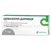 Цефазолін-Дарниця порошок для розчину для ін'єкцій 1 г флакон  №5