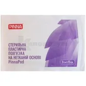 Стерильна пластирна пов'язка на нетканій основі PinnaPad 9 см х 15 см  №1