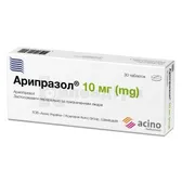 Арипразол® таблетки 10 мг блістер  №30