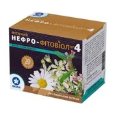 ФІТОЧАЙ НЕФРО-ФІТОВІОЛ №4 фільтр-пакет 1.5 г  №20