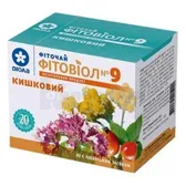 ФІТОЧАЙ ФІТОВІОЛ №9 фільтр-пакет 1.5 г кишковий  №20