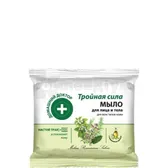 МИЛО ДЛЯ ЛИЦА І ТІЛА серії "ДОМАШНІЙ ДОКТОР" "ПОТРІЙНА СИЛА" 70 г  №1