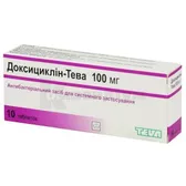 Доксициклін-Тева таблетки 100 мг  №10