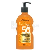 МОЛОЧКО ДЛЯ БЕЗПЕЧНОЇ ЗАСМАГИ SPF-50 200 мл  №1