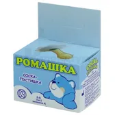 СОСКА-ПУСТУШКА тип 2 "Ромашка" коробочка  №1
