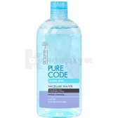 МІЦЕЛЯРНА ВОДА ДЛЯ СУХОЇ ТА ЧУТЛИВОЇ ШКІРИ серії "DR.SANTE PURE CODE" 500 мл  №1